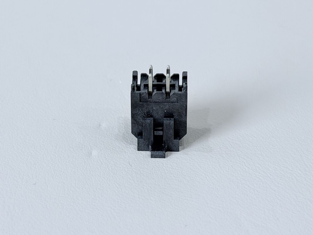 Micro-Fit 3.0 Dual-Row Straight Pin Header Connector for 2×2Pin, 3.0 Pitch, Tin-Plated, PCB Through-Hole Type electronic terminal signal power customization Tyco Amphenol Standard