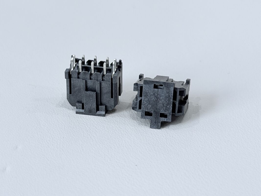 Micro-Fit 3.0 Dual-Row Straight Pin Header Connector for 2×2Pin, 3.0 Pitch, Tin-Plated, PCB Through-Hole Type electronic terminal signal power customization Tyco Amphenol Standard