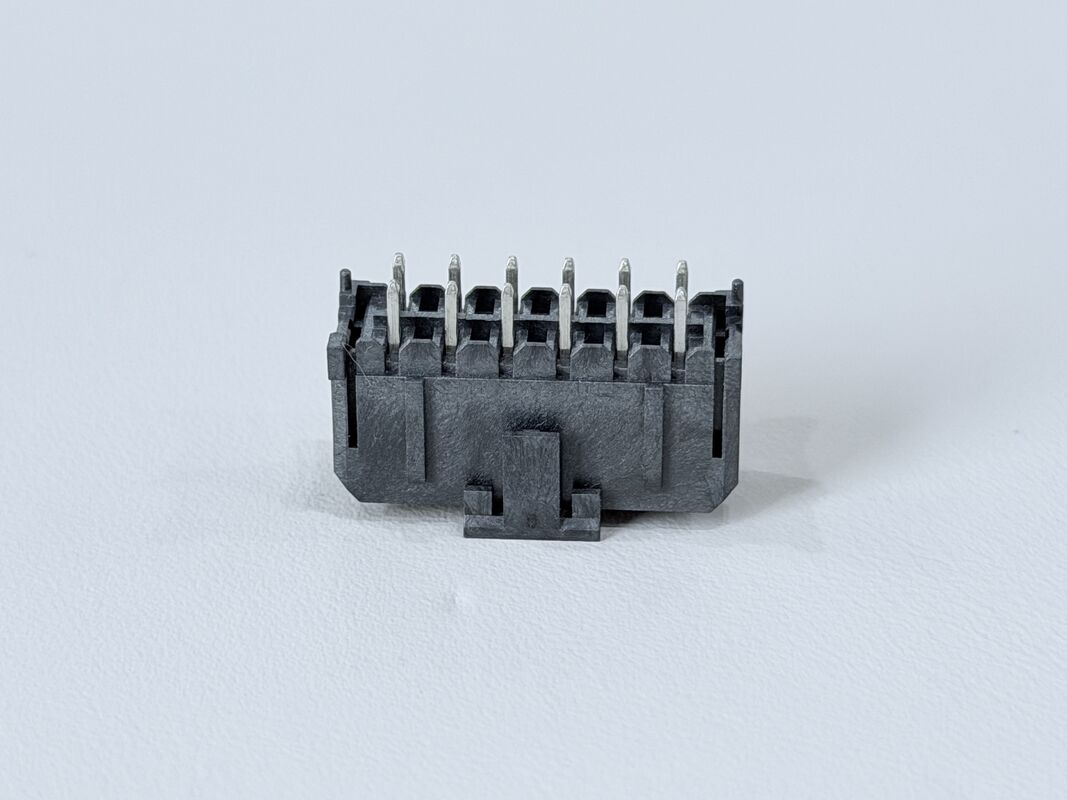 Micro-Fit 3.0 tyco Pin Header 3.0mm Pitch 2×6 Vertical PCB Power & Signal Connector with Peg, Tin-Plated Terminals for IDC Wire Harness, Automotive & Server