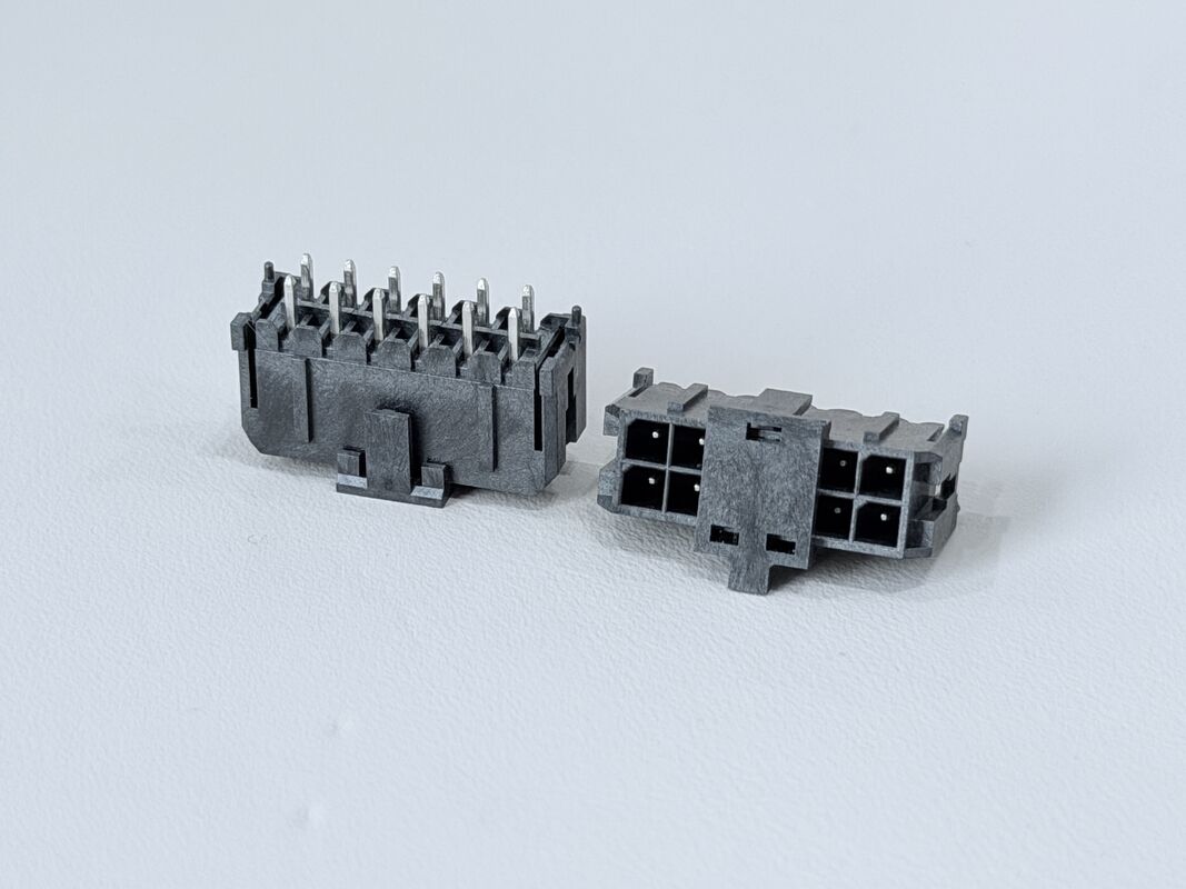 Micro-Fit 3.0 tyco Pin Header 3.0mm Pitch 2×6 Vertical PCB Power & Signal Connector with Peg, Tin-Plated Terminals for IDC Wire Harness, Automotive & Server