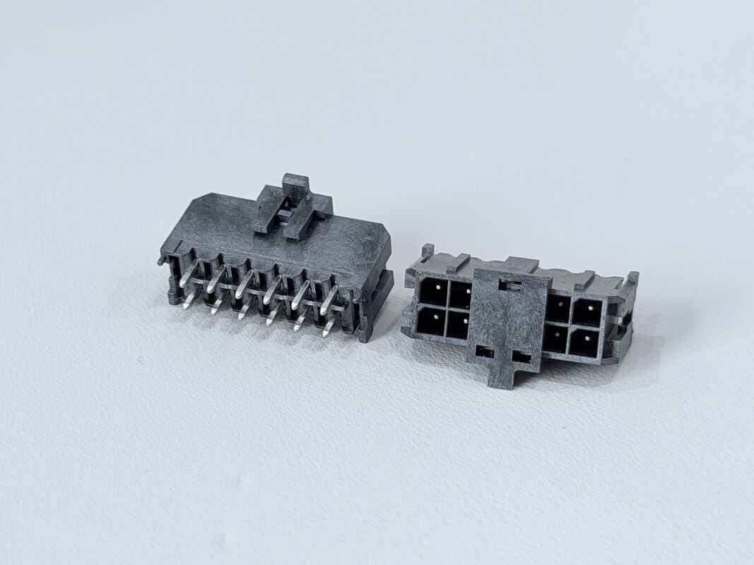 Micro-Fit 3.0 tyco Pin Header 3.0mm Pitch 2×6 Vertical PCB Power & Signal Connector with Peg, Tin-Plated Terminals for IDC Wire Harness, Automotive & Server