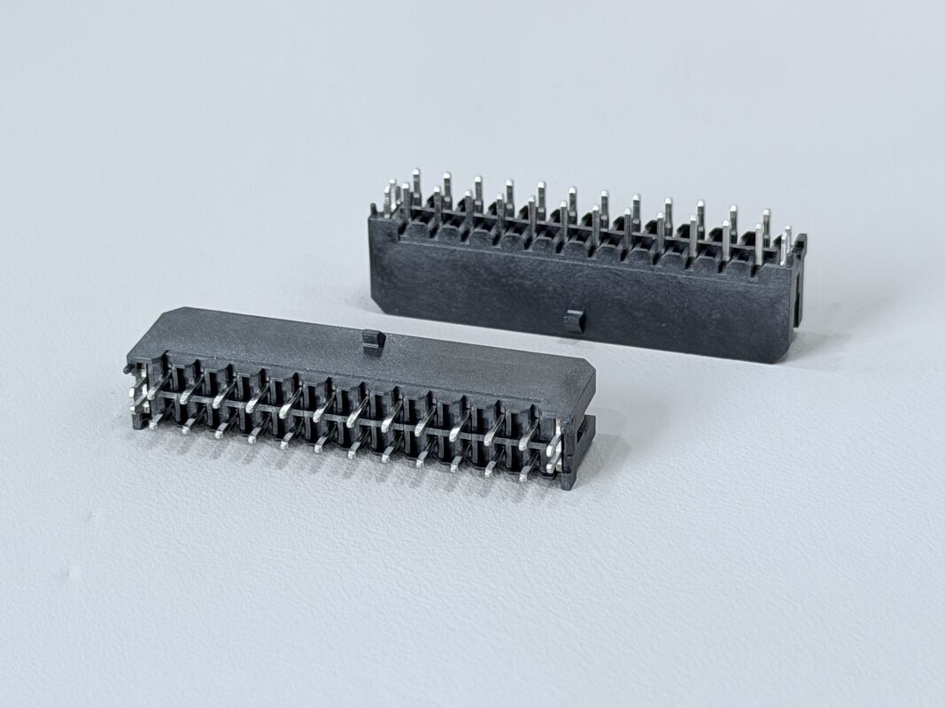 Micro-Fit 3.0 Pin Header 3.0mm Pitch 2×12 Vertical PCB Power & Signal tyco Connector with Peg, Tin-Plated Terminals for Automotive, Server & IDC Wire