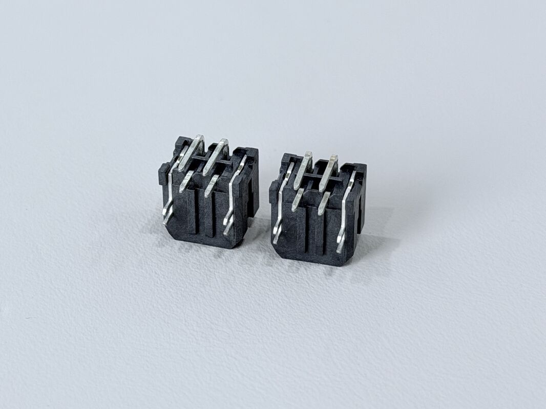 Micro-Fit 3.0 2x3 Pin Header Connector, 3.00mm Pitch Side Entry PCB Power Signal Connector, Tin-Plated Through-Hole Terminal for Automotive, Industrial and Server Applications