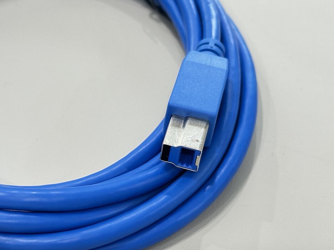 USB 3.0 A to B connector cable high speed electronic wire harness for printer scanner external HDD power and signal transmission customization industrial devices applications