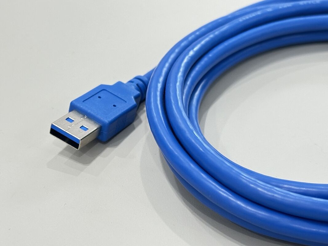 USB 3.0 A to Micro B connector cable high speed electrical wire for external HDD data transmission, power supply, server storage devices, customization industrial electronic applications