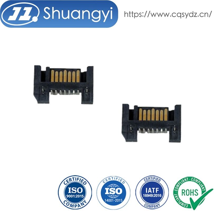 High board to board PCB connector 1.27mm pitch gold plated male terminals electrical signal connector for industrial control modules, server transmission, automotive electronics customization harness