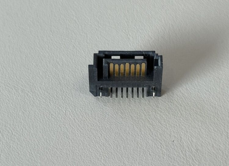 High board to board PCB connector 1.27mm pitch gold plated male terminals electrical signal connector for industrial control modules, server transmission, automotive electronics customization harness