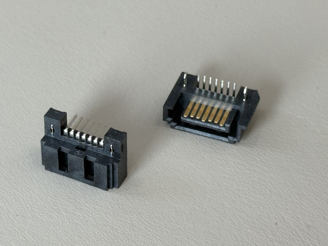 High board to board PCB connector 1.27mm pitch gold plated male terminals electrical signal connector for industrial control modules, server transmission, automotive electronics customization harness