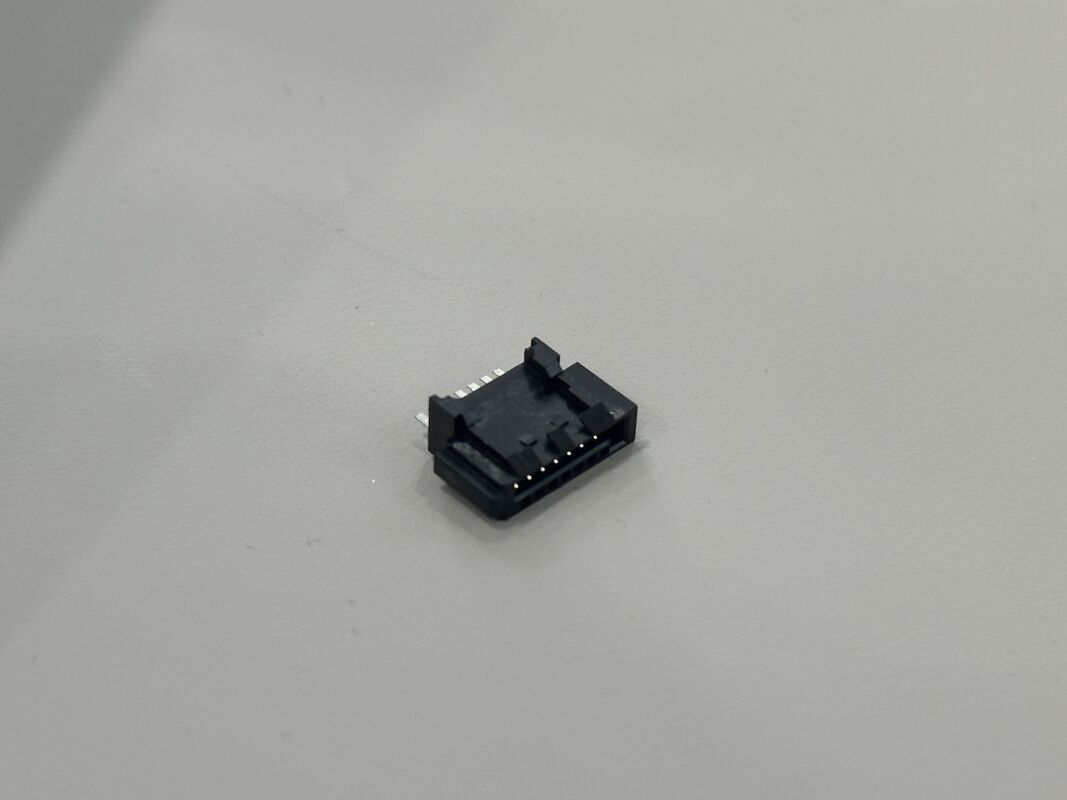 1.0mm pitch SMT female connector 10 pin low-profile PCB signal connector for compact electronic devices, automotive control boards and customized wire harness transmission solutions applications