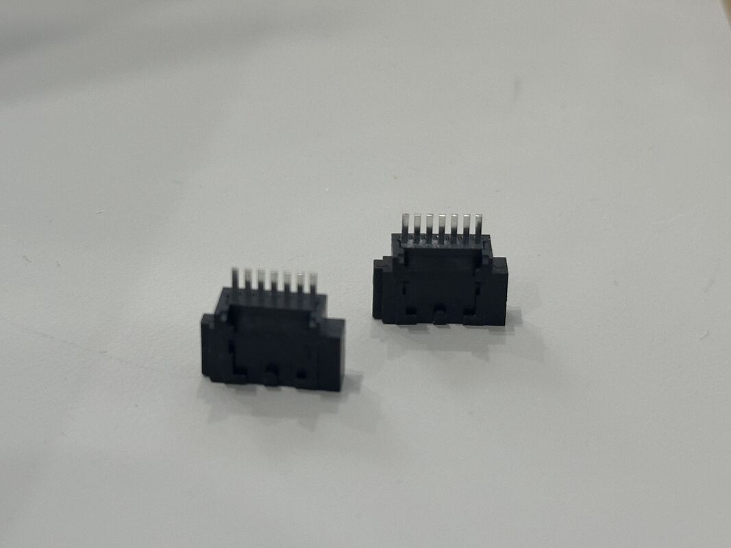 1.0mm pitch SMT female connector 10 pin low-profile PCB signal connector for compact electronic devices, automotive control boards and customized wire harness transmission solutions applications