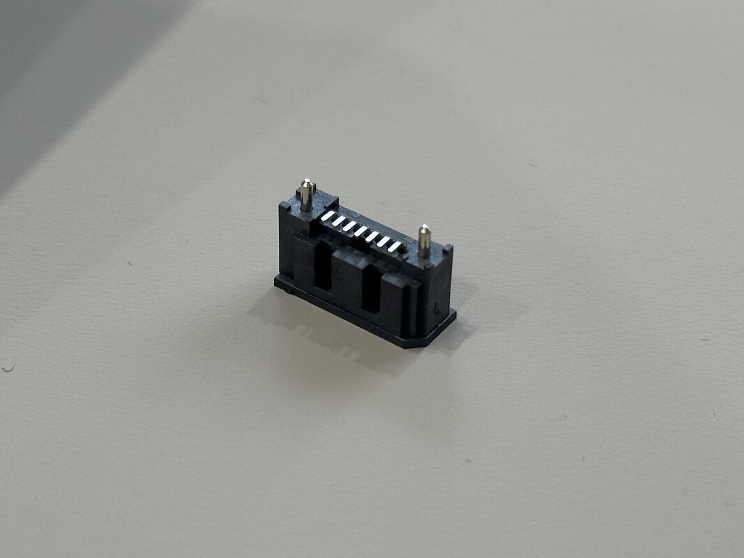 2.0mm Pitch PCB Male Signal Power Connector with Positioning Pegs Through Hole Electrical Terminals, Customization for Automotive Wire Harness, Server Board Transmission Applications, industrial equip