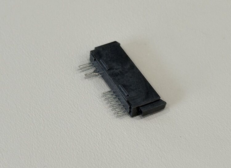 High-reliability 13-Pin SMT PCB connector, gold-plated electronic signal/power connector for storage device, server transmission, industrial control, customization wire harness mating Connector