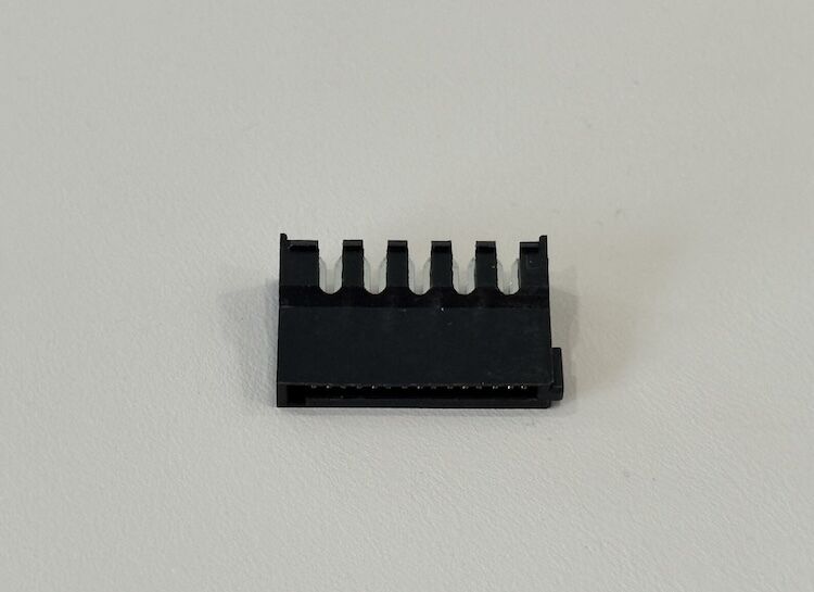 2.54mm pitch IDC female terminal connector 6-pin wire to board electrical electronic signal power PCB connector customization for automotive industrial server control harness systems