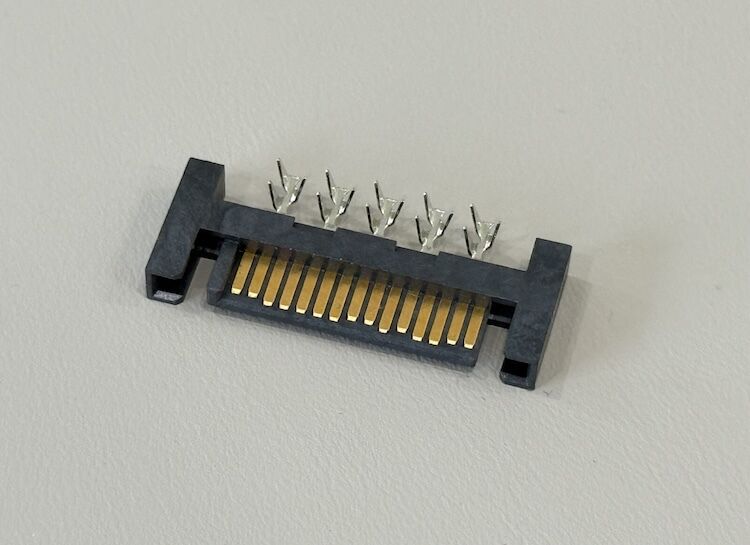 2.54mm Pitch 5 Pin IDC Female Wire to Board Electrical Signal Connector, Tin Plated Terminals, Customization for PCB, Automotive, Industrial Control and Server Power Applications