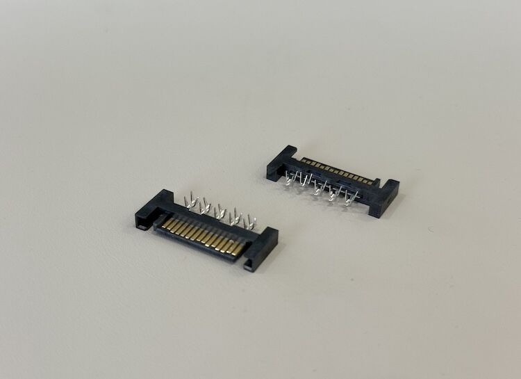 2.54mm Pitch 5 Pin IDC Female Wire to Board Electrical Signal Connector, Tin Plated Terminals, Customization for PCB, Automotive, Industrial Control and Server Power Applications