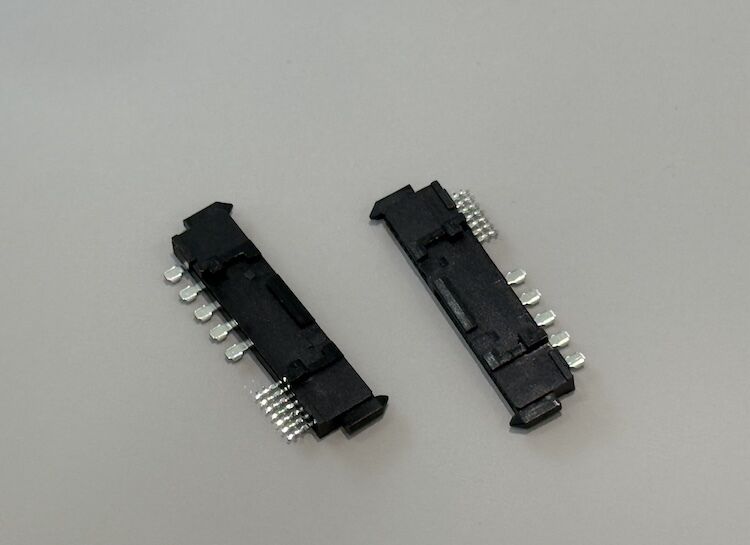 SATA 22-Pin 1.27mm Dual Row Female PCB Connector, Right Angle SMT Power Signal Terminals Connector, Customization for Server Storage HDD SSD Cable Electronic Transmission Applications