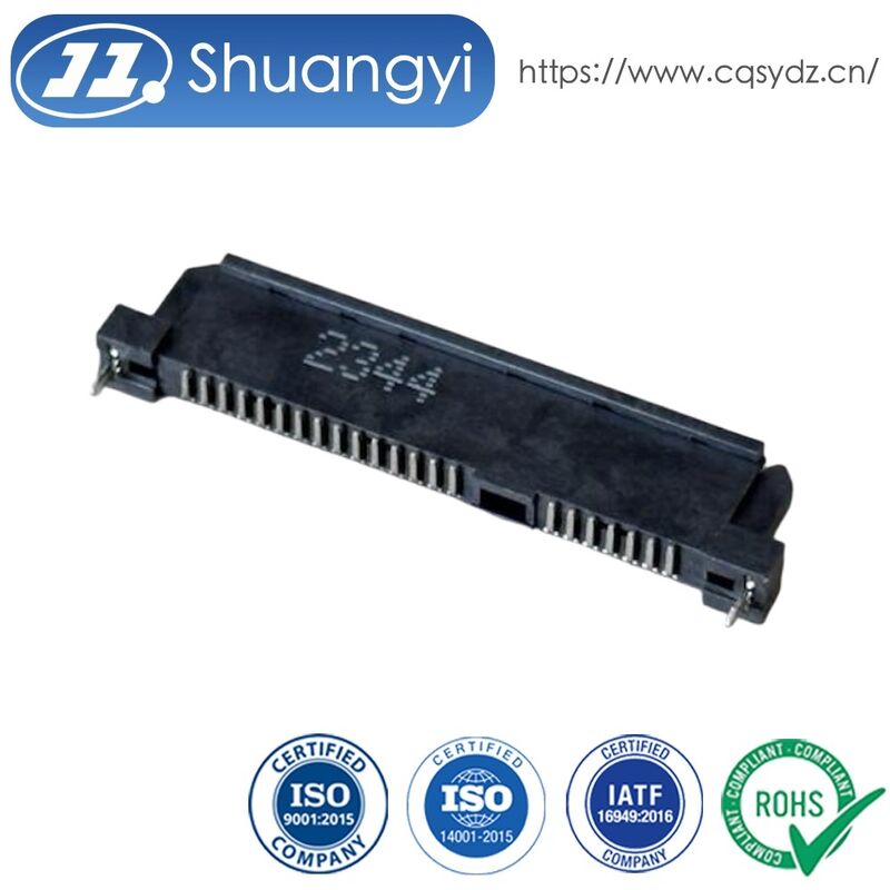 1.27mm pitch SATA C22F 86-pin female PCB connector gold-plated contact storage connector for SSD HDD server signal transmission customized power and data interface solutions for industrial application