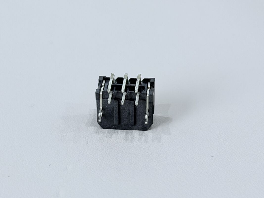 Micro-Fit 3.0 2x3 Pin Header Connector, 3.00mm Pitch Side Entry PCB Power Signal Interface for Automotive, Industrial Control, Server Supply Equipment, Customization Available