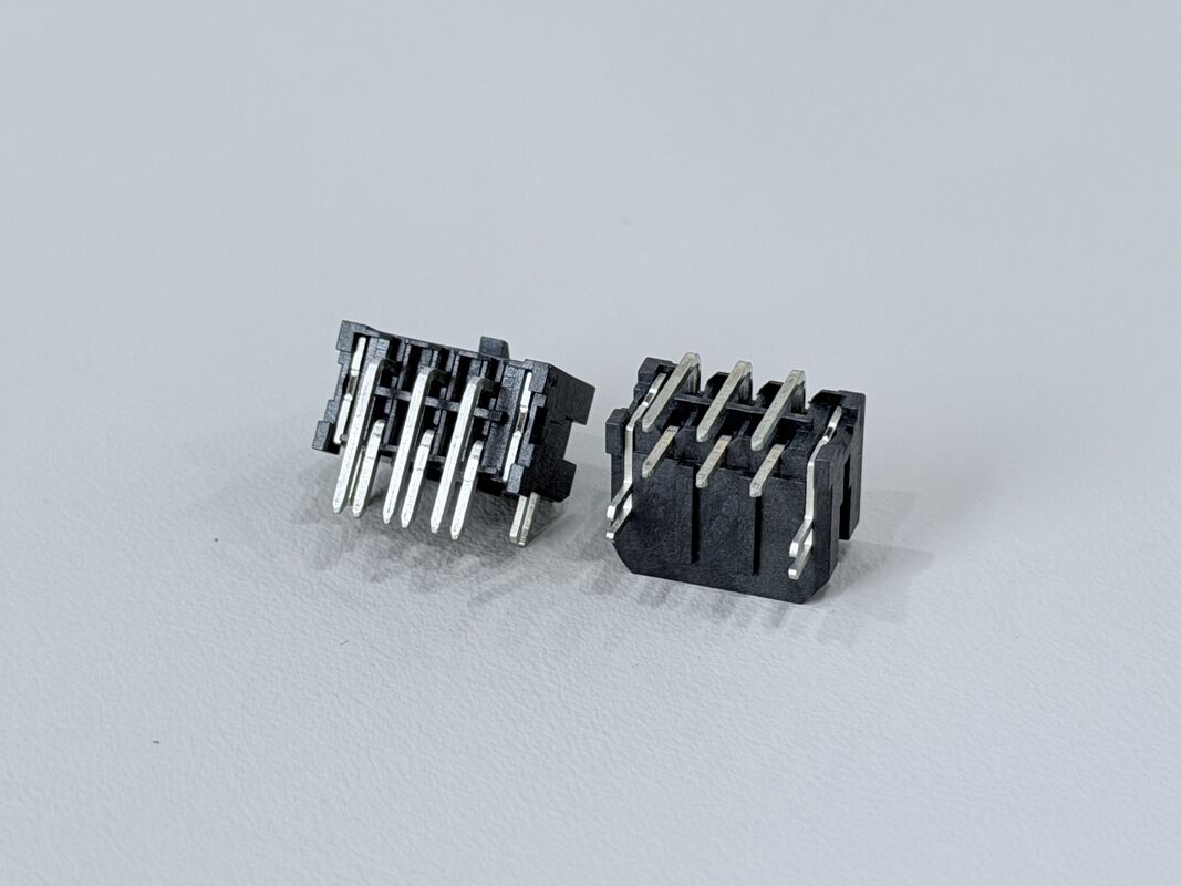 Micro-Fit 3.0 2x3 Pin Header Connector, 3.00mm Pitch Side Entry PCB Power Signal Interface for Automotive, Industrial Control, Server Supply Equipment, Customization Available