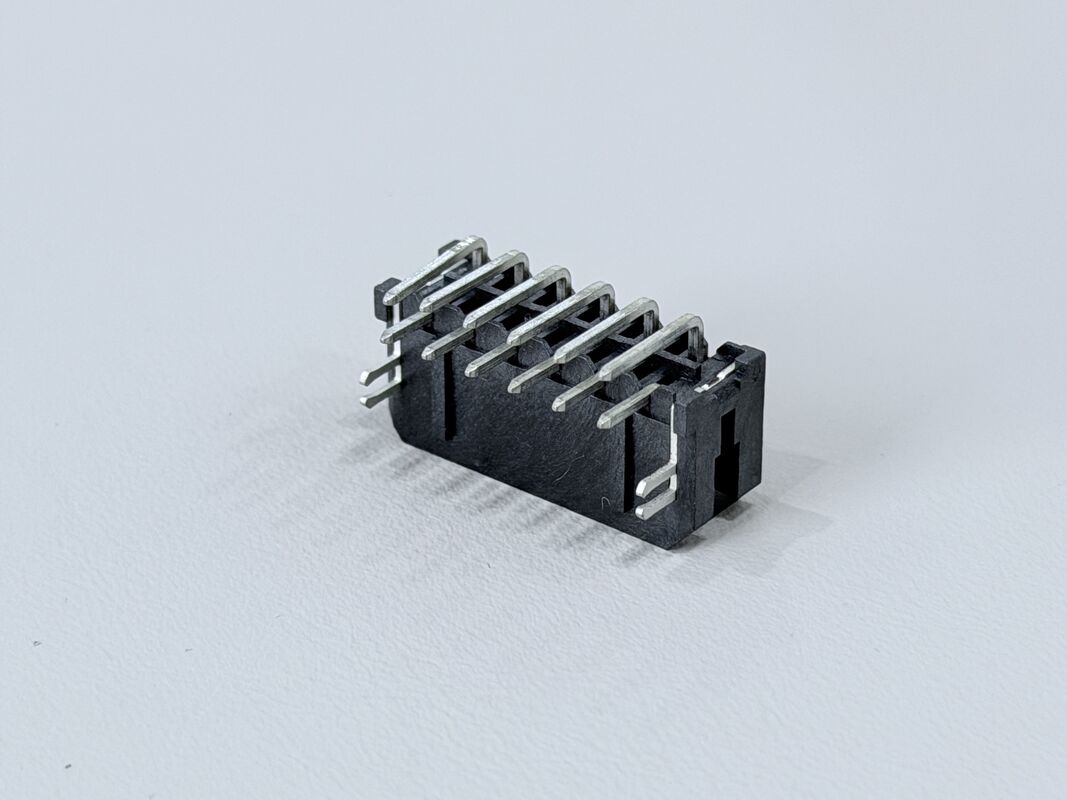 Micro Fit 3.0 2x6 Pin Header Connector, 3.00mm Pitch Side Entry PCB Power Signal Interface for Automotive Control, Industrial Automation, Server Hardware