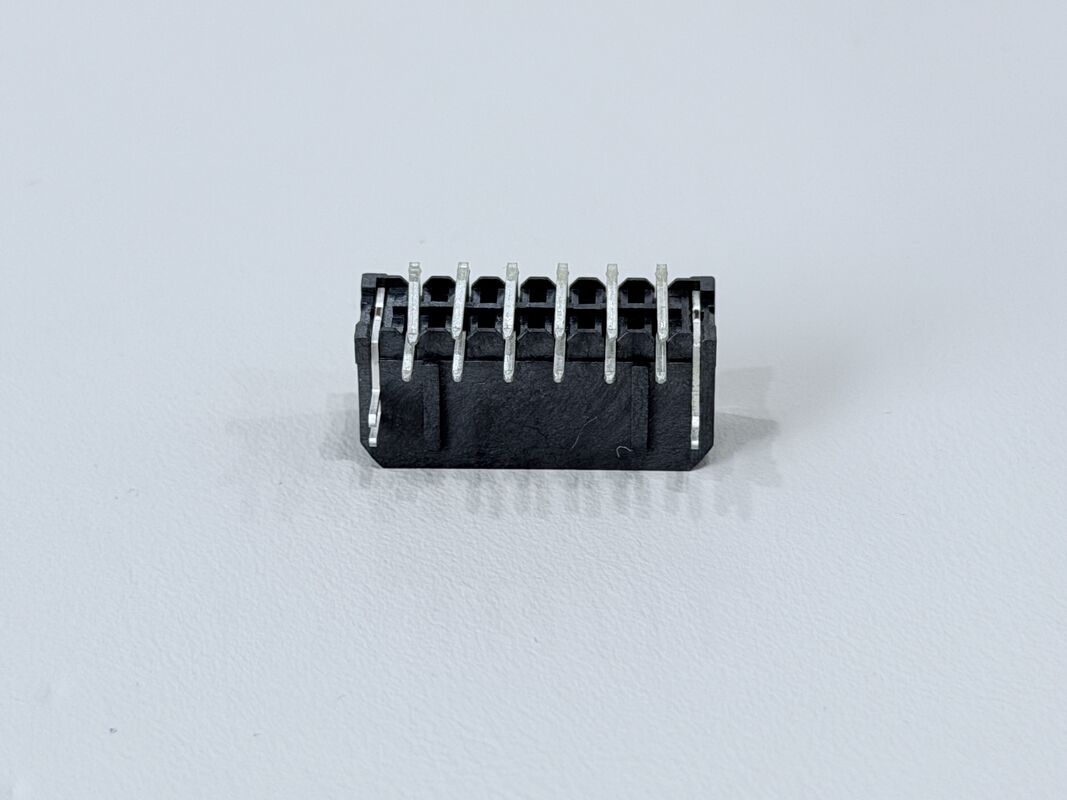 Micro Fit 3.0 2x6 Pin Header Connector, 3.00mm Pitch Side Entry PCB Power Signal Interface for Automotive Control, Industrial Automation, Server Hardware