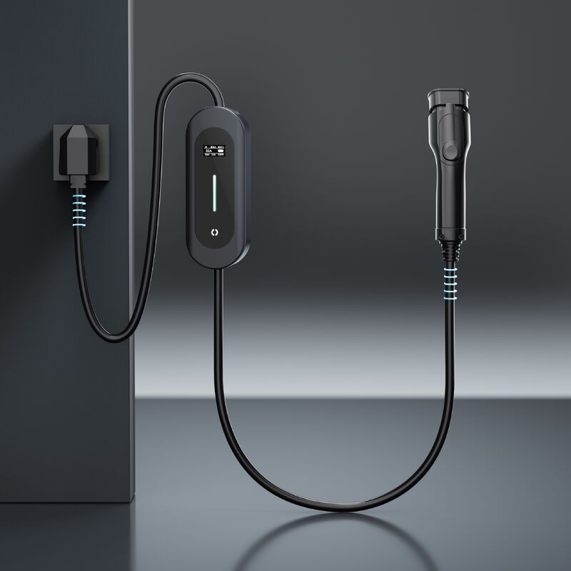 Shuangyi Portable EV Charger 3.5–7kW Type 2, new energy Charging GB/T, EU US CCC, Type 1 type 2Adjustable Current IP66