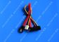 22 Pin SATA Cable with 3 Pin Power and  Latching SATA Connector supplier