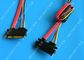 22 Pin SATA Extension Cable with Converter 5V to 3.3V For Power supplier