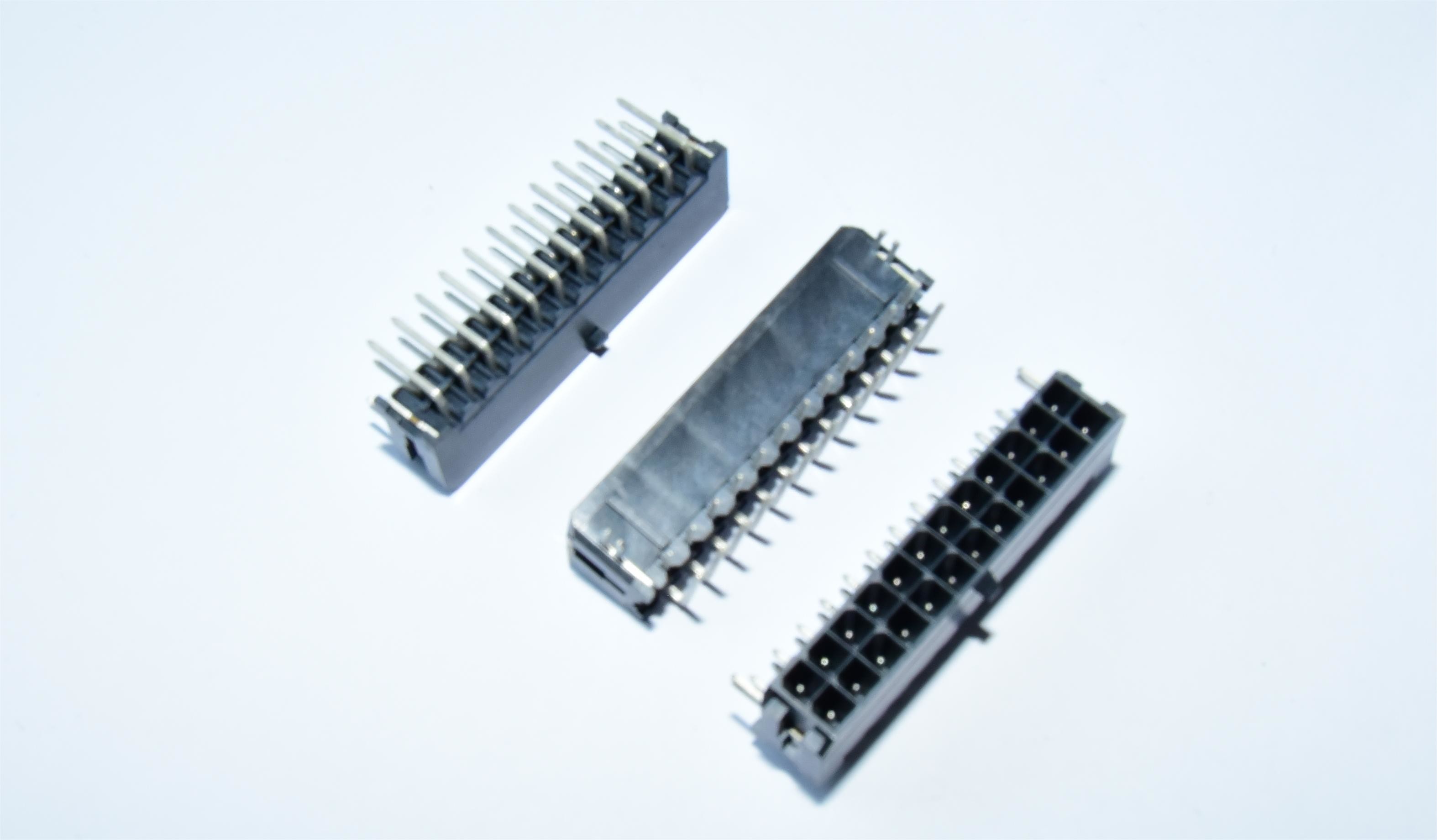 Micro-Fit 3.0 Side-Mounted Double Row Header Tinned 100u