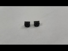 Fit3.0 Vertical Double Row Header with Posts and Harpoon Tinned 100u'' 2*3pin Leakage 3.2mm Terminal